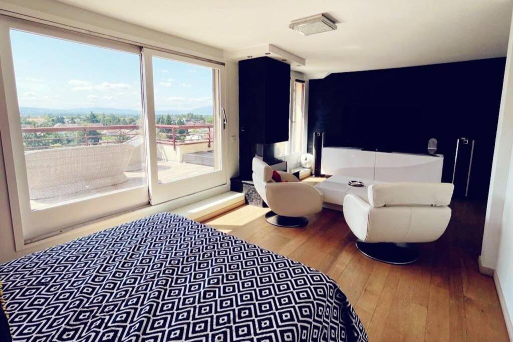 Le Vendome - Loft De Luxe Geneve Apartment Gaillard Exterior foto